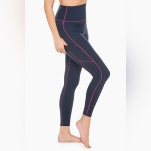 Miraclesuit Dress Blues Tummy Control Performance Leggings